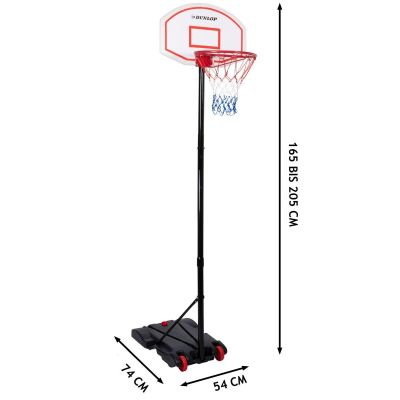 2. DUNLOP ADJUSTABLE BASKETBALL SET 1.65-2.05M