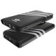 6. Adidas OR Booklet Case PU iPhone 14 Pro black/white 50196