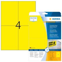 HERMA 8032 Printable Labels Yellow Self-adhesive Printable Labels