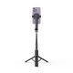 7. Tech-Protect L04S Bluetooth Selfie Stick with Tripod up to 95cm and 360 Head - Black