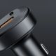 11. Acefast car charger 66W 2x USB Type C / USB, PPS, Power Delivery, Quick Charge 4.0, AFC, FCP, SCP black (B3 black)