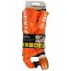 DUNLOP BICYCLE LOCK CHAIN LOCK 120CM LENGTH ORANGE