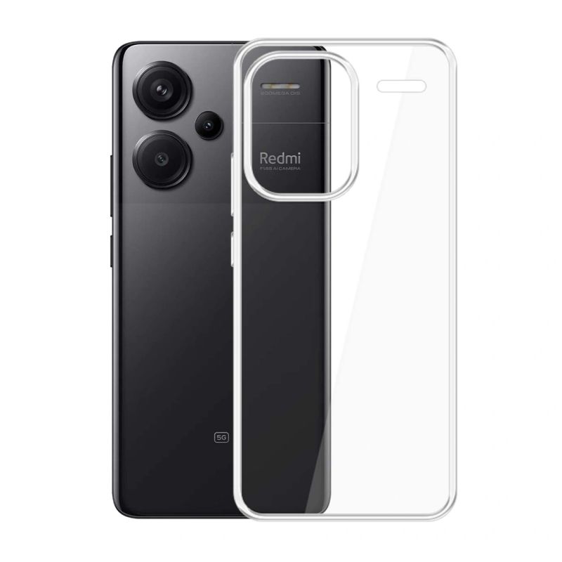 6. 3mk Clear Case for Xiaomi Redmi Note 13 Pro+ - transparent