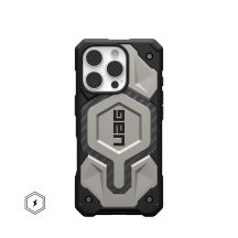 UAG Monarch Pro - protective case for iPhone 16 Pro compatible with MagSafe (titanium)
