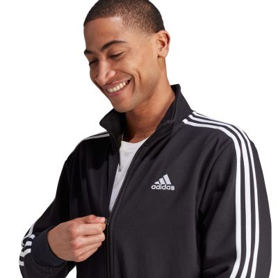 20. adidas Basic 3-Stripes Fleece M tracksuit IJ6067