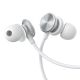 2. Joyroom Wired Series JR-EW03 wired in-ear headphones - silver