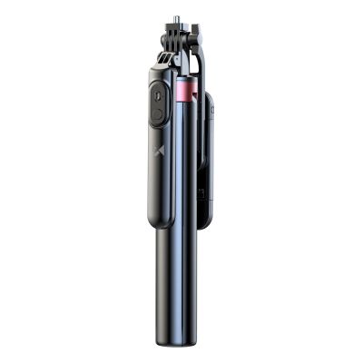4. Selfie stick WH181D-Y1S 1.75m aluminum alloy telescopic tripod with dual lamp and phone holder - black