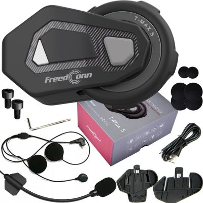 7. FreedConn T-Max S V4 Pro Single motorcycle intercom
