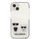 3. Karl Lagerfeld KLHCP13STPEKCW iPhone 13 mini 5.4" hardcase white/white Karl&Choupette