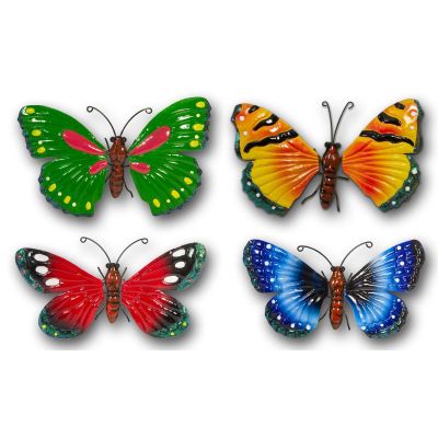 11. DECORATIVE BUTTERFLY 26CM GREEN