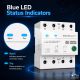 6. Qoltec Three-phase relay 63A for DIN rail | 3P+N | Timer | Wi-Fi | Tuya | Smart Life | Amazon Alexa | 4P