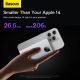 10. Baseus Adaman2 power bank with digital display 2x USB-A / 1x USB-C 10000mAh 30W - white