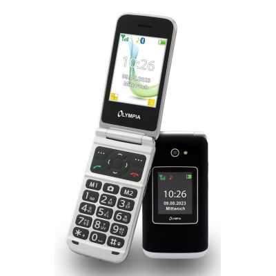 2. Olympia VITUS 4G 7.11 cm (2.8") 147 g Black Camera phone