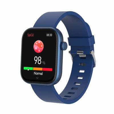 3. Denver SWC-185BU Smartwatch / Sports Watch 4.7 cm (1.85") AMOLED Digital 390 x 450 px Touchscreen Blue