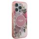 4. Guess IML Flower & Tonal Circle MagSafe iPhone 16 Pro Max Case - Pink