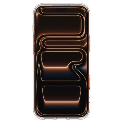 4. Spigen Thin Fit MagSafe Case for iPhone 17 Pro - Transparent Orange