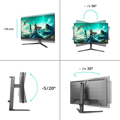 15. Philips monitor 68.5cm (27.0") 27M2N3800A 16:09 2xHDMI+DP+USB
