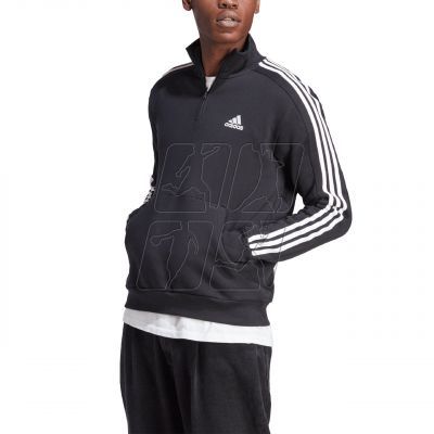 4. adidas Essentials Fleece 3-Stripes 1/4-Zip M HZ6235 sweatshirt