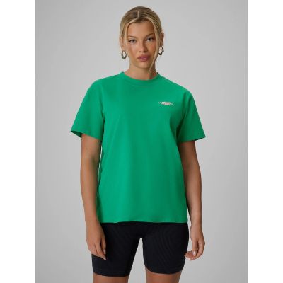Women's loose T-shirt with print 4F 4FRSS26TTSHF4516-42S