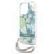 6. Guess GUHCP13LHFLSN iPhone 13 Pro / 13 6.1" green/green hardcase Flower Strap