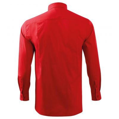 2. Malfini Style Shirt LS M MLI-20907 red