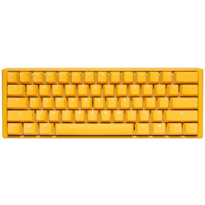 11. Ducky One 3 Mini Yellow Gaming Keyboard USB QWERTY US English Yellow
