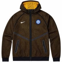 Nike Inter Milan Men's Jacket Black and Yellow IO4220 010