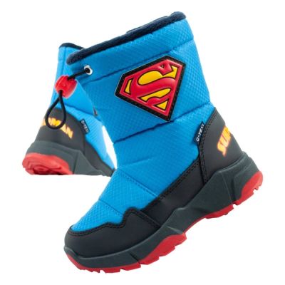 Leomil winter boots Superman children's snow boots warm for a boy