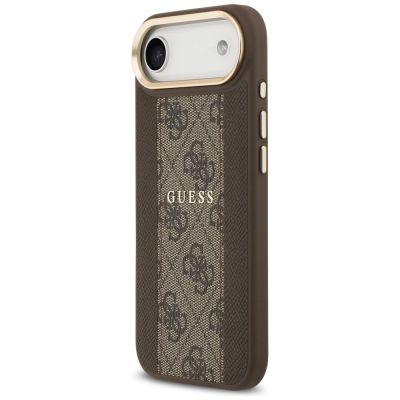 2. Guess 4G Stripe MagSafe case for iPhone Air - brown