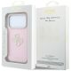8. Guess Smooth & Big Strass Logo Case for iPhone 18 Pro / 17 Pro - Pink