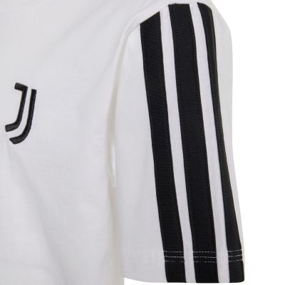 5. adidas Juventus Turin kids' T-shirt white and black KF9868