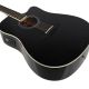 25. V-TONE VEAG1 CE BK - 4/4 electro-acoustic guitar