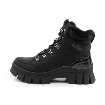 2. Lee Cooper women's winter hiking sports shoes, insulated, black, high