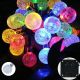 8. SOLAR GARDEN LAMP GARLAND SOLAR CHAIN 4.9M 40LED MULTICOLOR