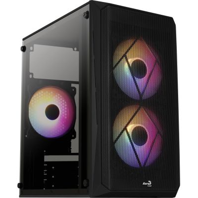 2. AEROCOOL GS CS-107-A-BK-v2 FRGB HOUSING