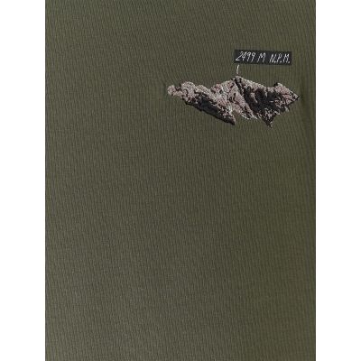 6. Men's regular printed T-shirt 4F 4FKAW26TTSHM4477-043S