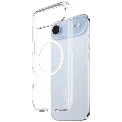 2. CARE by PanzerGlass Flagship Urban Explorer Case w. White MagSafe for iPhone Air - Transparent