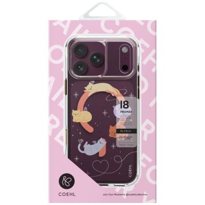 5. Uniq Coehl Elysie Magnetic Charging Case for iPhone 18 Pro Max / 17 Pro Max - Multicolor