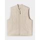 8. Men's down vest with stand-up collar 4F 4FRAW24TVESM171-12S