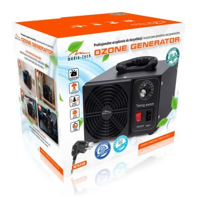 11. MEDIA-TECH OZONE GENERATOR FOR DISINFECTION AND AIR PURIFICATION OZONE GENERATOR MT6540