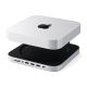 7. Satechi Stand & Hub - stand and hub for Mac Mini/Studio (USB-C 3.2, USB-A 3.2, 2x USB-A 3.0, 3.5mm jack, micro/SD port, NVMe/M.2 SATA SSD)