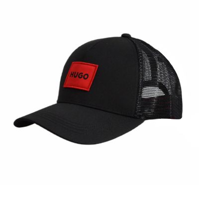 Hugo Boss Baseball Trucker Black Cap - 50519398-001
