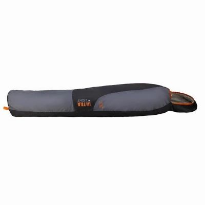 3. NILS CAMP NC1705 ULTRA LIGHT SLEEPING BAG GREY-ORANGE