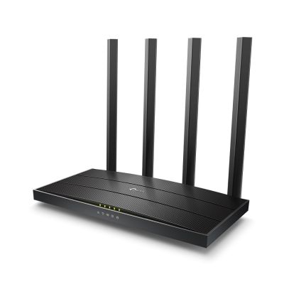 6. TP-Link Archer C6 Wireless Router Fast Ethernet Dual-band (2.4 GHz/5 GHz) White