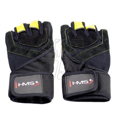 29. Black / Yellow HMS RST01 rS gym gloves