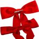 3. DECORATIVE RED BOWS 2x19x48CM 4 PCS MICA