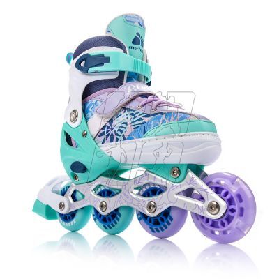 6. Meteor 4in1 Blueberry M 34-37 skates 24384