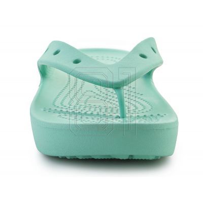 7. Crocs Classic Platform Flip W Oxygen W 207714-3UG