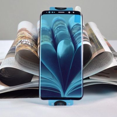 13. 3D Edge Nano Flexi Glass Hybrid Full Screen Protector with frame for Samsung Galaxy S21+ 5G (S21 Plus 5G) black