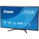 13. iiyama ProLite X4373UHSU-B2 computer monitor 108 cm (42.5") 3840 x 2160 px 4K Ultra HD LED Black